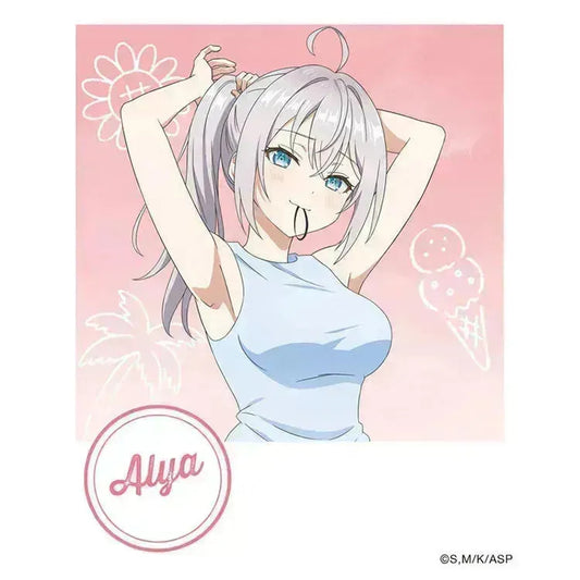 Alya Sometimes Hides Her Feelings in Russian Trading Acrylic Card Collection