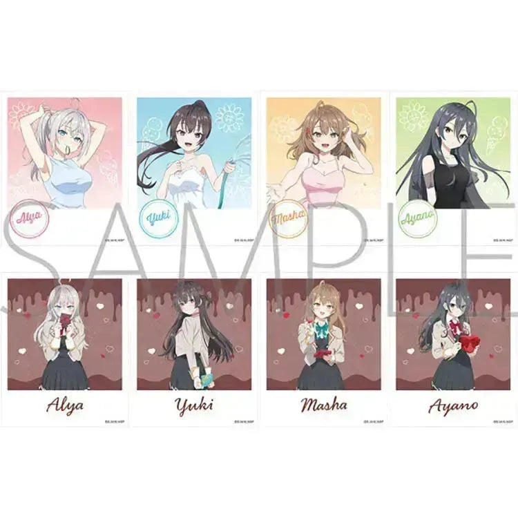 Alya Sometimes Hides Her Feelings in Russian Trading Acrylic Card Collection