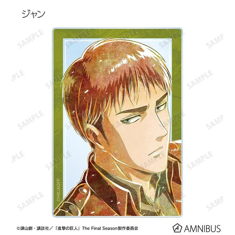 Attack on Titan Anime Merch - Trading Ani-Art Vol.2 Acrylic Card (1 Random) - Doki Doki Land