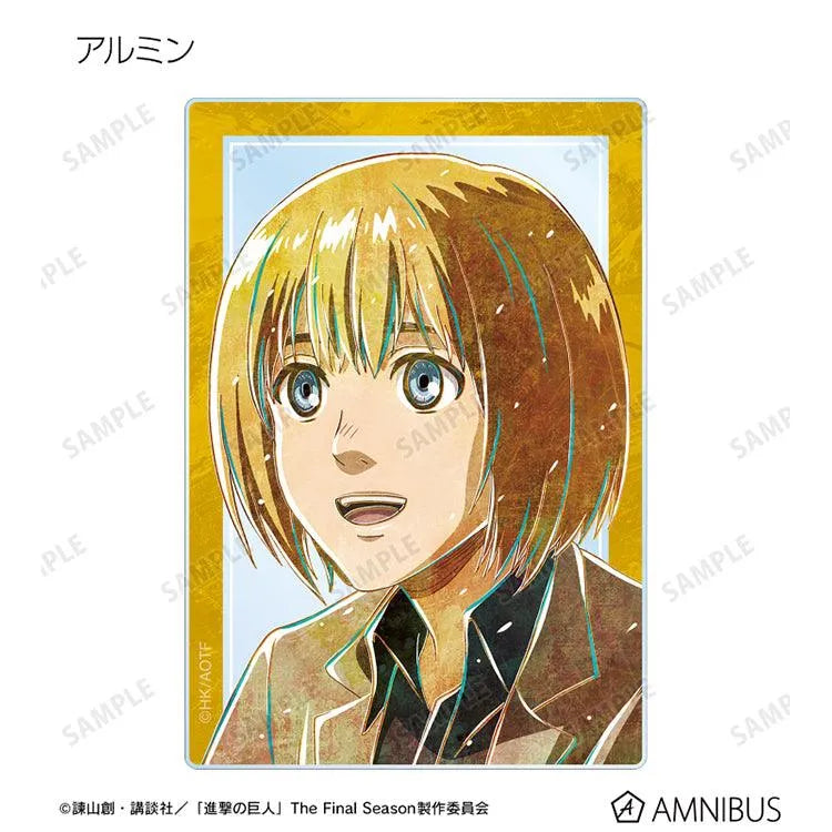 Attack on Titan Anime Merch - Trading Ani-Art Vol.2 Acrylic Card (1 Random) - Doki Doki Land