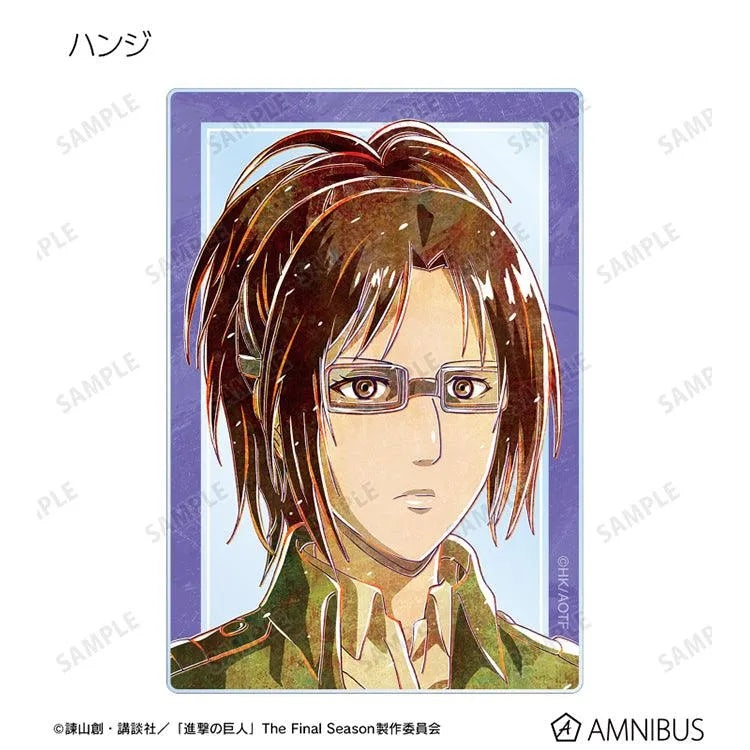 Attack on Titan Anime Merch - Trading Ani-Art Vol.2 Acrylic Card (1 Random) - Doki Doki Land