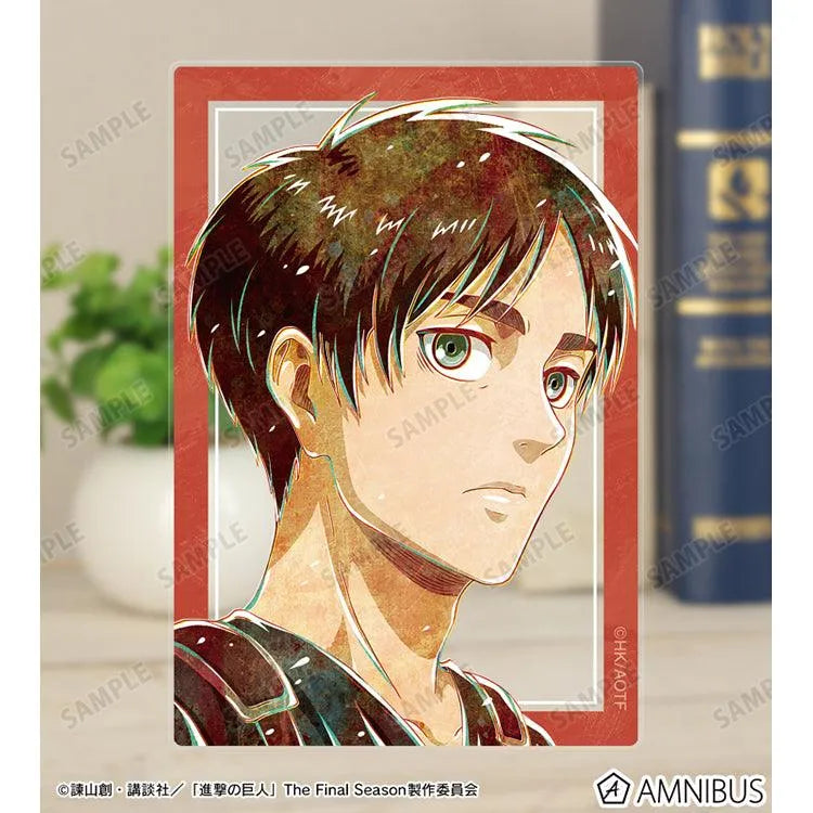 Attack on Titan Anime Merch - Trading Ani-Art Vol.2 Acrylic Card (1 Random) - Doki Doki Land