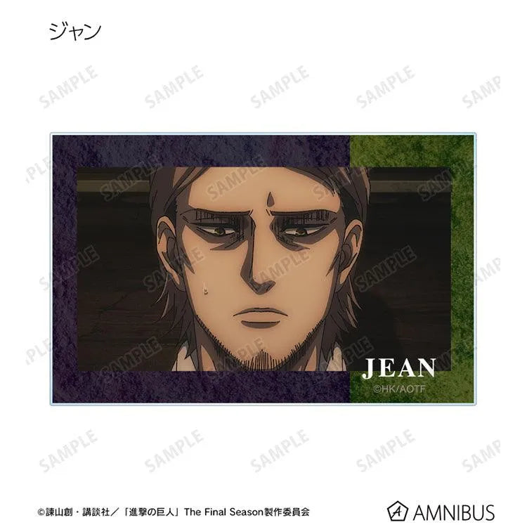 Attack on Titan Anime Merch - Trading Scene Photo Acrylic Card (1 Random) - Doki Doki Land