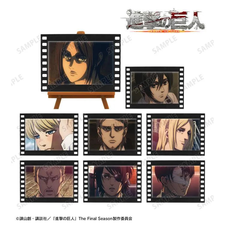 Attack on Titan Anime Merch - Trading Scene Photo Film Style Mini Art Frame - Doki Doki Land