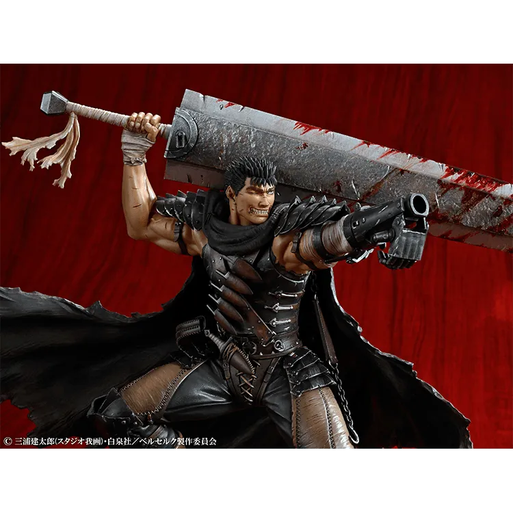 (Pre-Order END) Berserk Scale Figure - Guts Black Swordsman Ver. 1/7 - Doki Doki Land