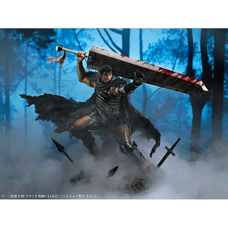 (Pre-Order END) Berserk Scale Figure - Guts Black Swordsman Ver. 1/7 - Doki Doki Land