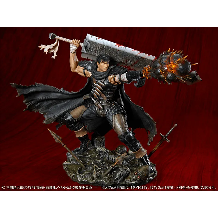 (Pre-Order END) Berserk Scale Figure - Guts Black Swordsman Ver. 1/7 - Doki Doki Land