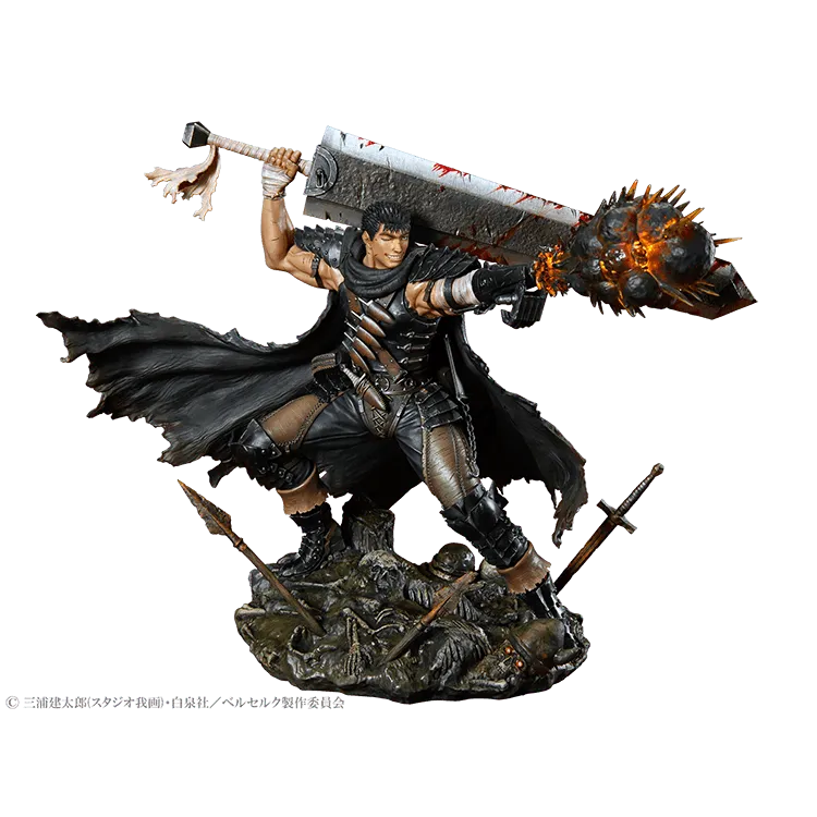 (Pre-Order END) Berserk Scale Figure - Guts Black Swordsman Ver. 1/7 - Doki Doki Land