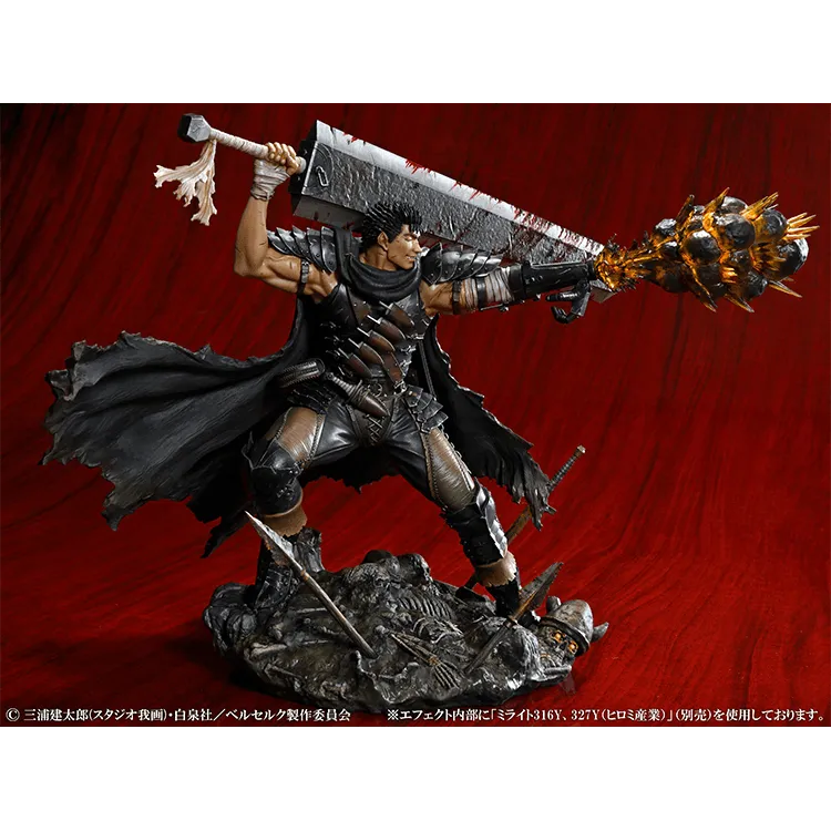 (Pre-Order END) Berserk Scale Figure - Guts Black Swordsman Ver. 1/7 - Doki Doki Land