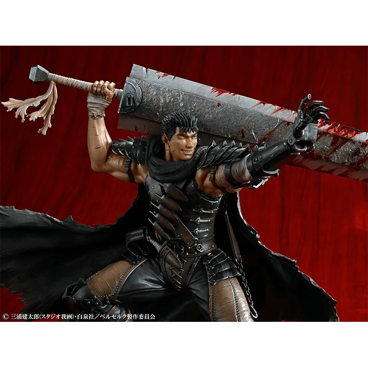 (Pre-Order END) Berserk Scale Figure - Guts Black Swordsman Ver. 1/7 - Doki Doki Land