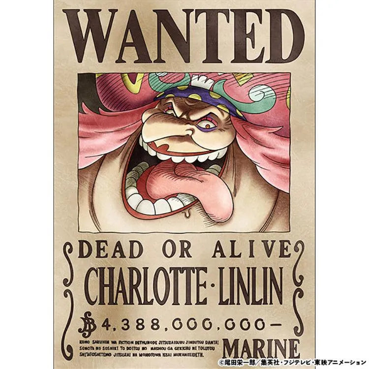 “One Piece" Anime Merch - Marine Issued Official Wanted Poster - Doki Doki Land