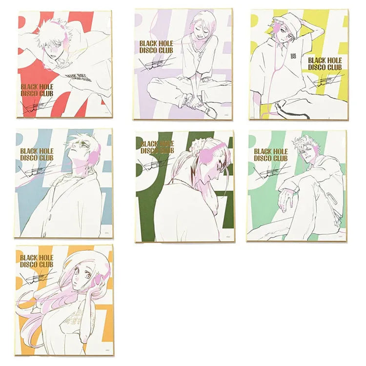 Bleach Black Hole Disco Club Shikishi Art Board