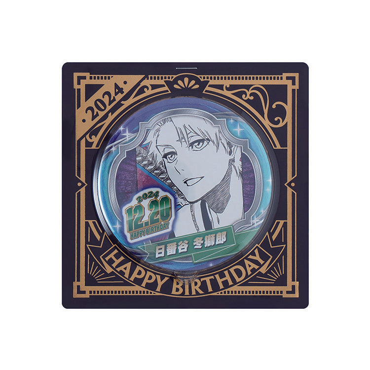 Bleach Anime Merch - Toushiro Hitsugaya 2024 Birthday Can Badge