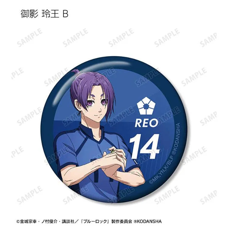 Blue Lock Anime Merch - Can Badge New Illustration Getting Ready Before the Match ver. (1 Random) - Doki Doki Land