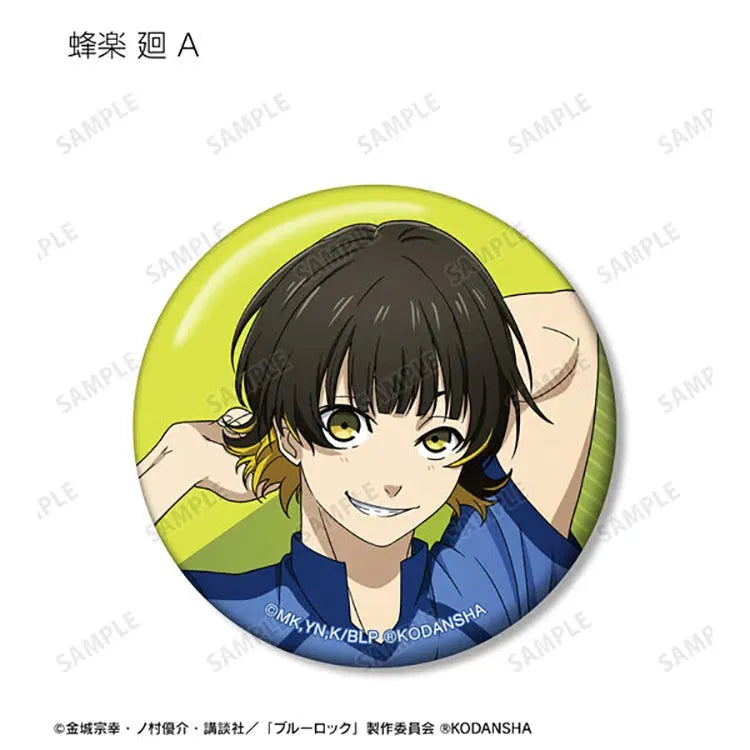 Blue Lock Anime Merch - Can Badge New Illustration Getting Ready Before the Match ver. (1 Random) - Doki Doki Land