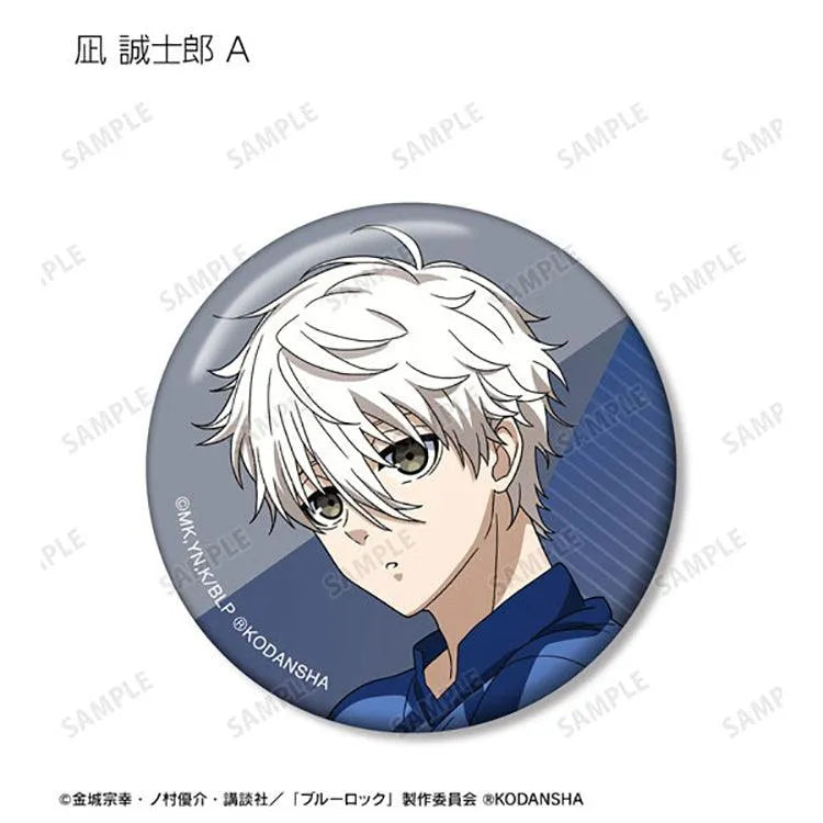 Blue Lock Anime Merch - Can Badge New Illustration Getting Ready Before the Match ver. (1 Random) - Doki Doki Land