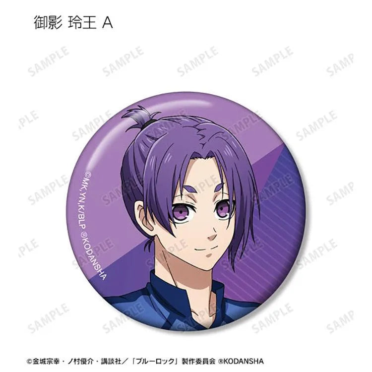 Blue Lock Anime Merch - Can Badge New Illustration Getting Ready Before the Match ver. (1 Random) - Doki Doki Land