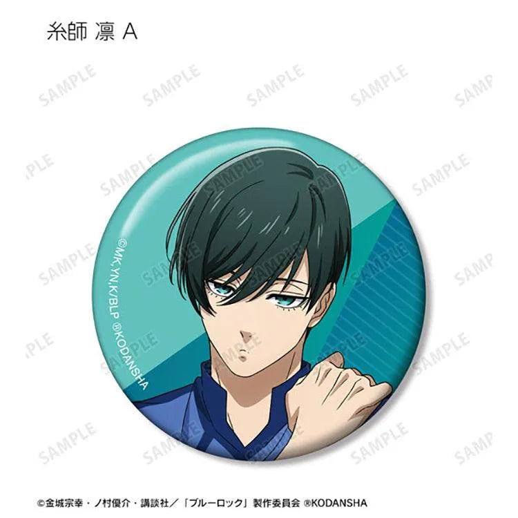 Blue Lock Anime Merch - Can Badge New Illustration Getting Ready Before the Match ver. (1 Random) - Doki Doki Land