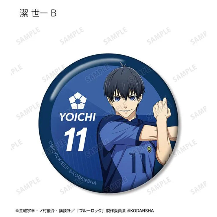 Blue Lock Anime Merch - Can Badge New Illustration Getting Ready Before the Match ver. (1 Random) - Doki Doki Land
