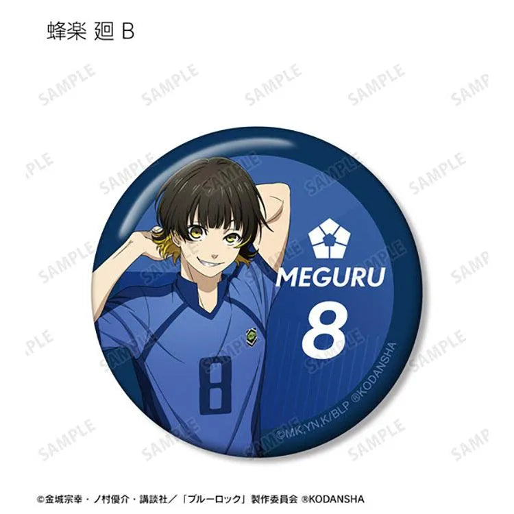 Blue Lock Anime Merch - Can Badge New Illustration Getting Ready Before the Match ver. (1 Random) - Doki Doki Land
