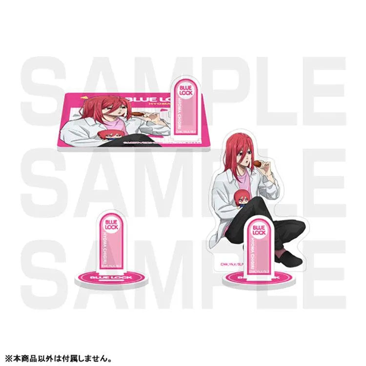 Blue Lock Anime Merch - Hyouma Chigiri Props Walk & Eat Acrylic Stand - Doki Doki Land