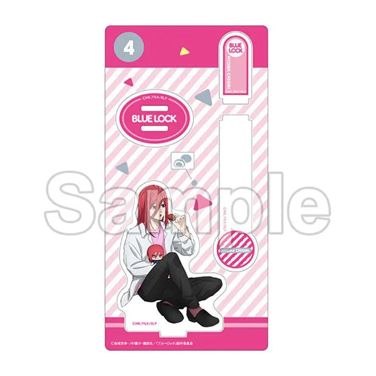 Blue Lock Anime Merch - Hyouma Chigiri Props Walk & Eat Acrylic Stand - Doki Doki Land