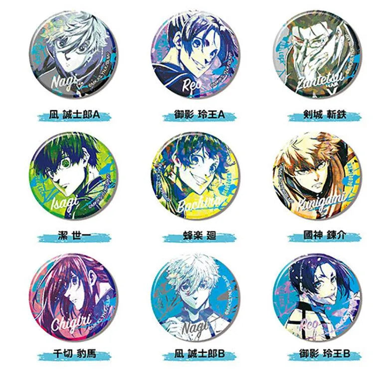 Blue Lock Anime Merch - Kiratto CAN Badge Movie -EPISODE Nagi- Ver. (1 Random) - Doki Doki Land