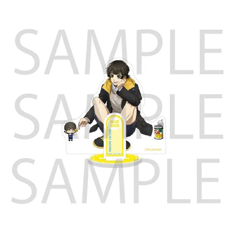 Blue Lock Anime Merch - Meguru Bachira Props Walk & Eat Acrylic Stand - Doki Doki Land