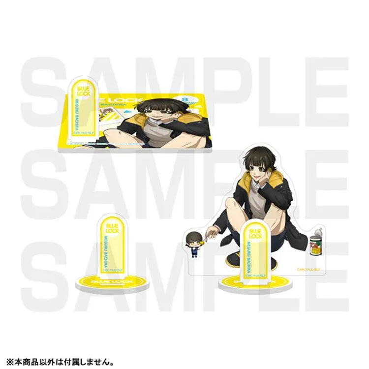 Blue Lock Anime Merch - Meguru Bachira Props Walk & Eat Acrylic Stand - Doki Doki Land