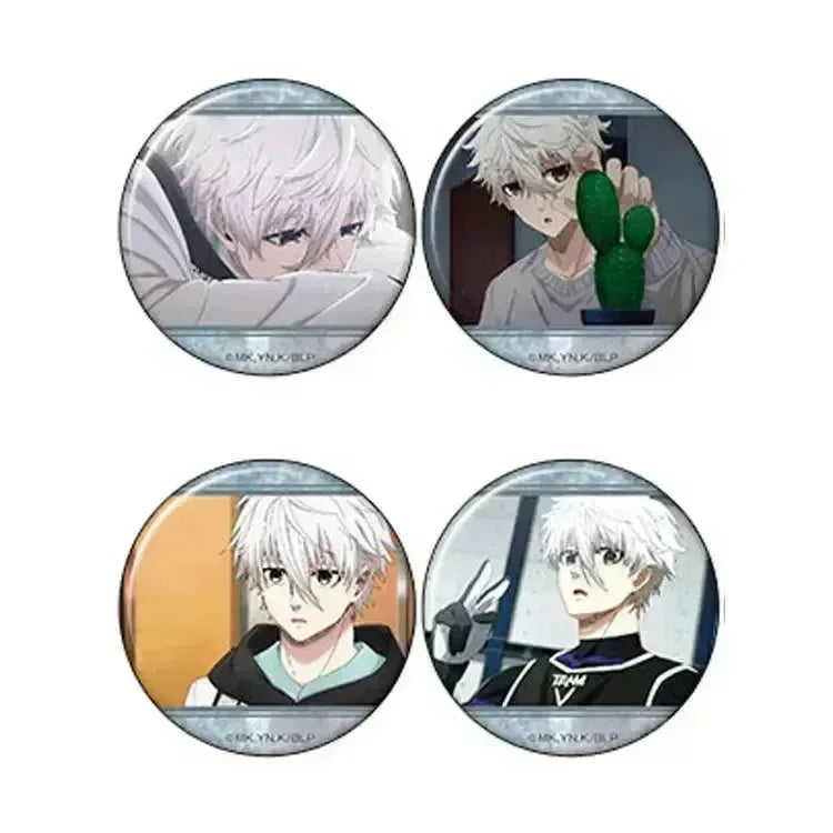 Blue Lock Anime Merch - Seishirou Nagi Oshi Chara Badge Collection Movie -EPISODE Nagi- Ver. (1 Random) - Doki Doki Land