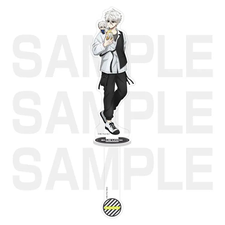 Blue Lock Anime Merch - Seishiro Nagi Props Walk & Eat Acrylic Stand - Doki Doki Land