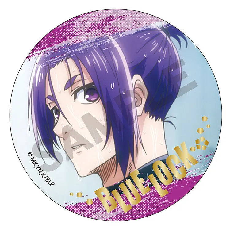 Blue Lock Anime Merch - Trading Foil Stamping Can Badge