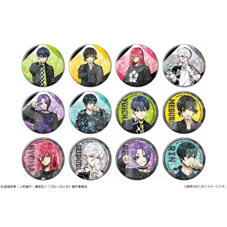 Blue Lock Anime Merch - Trading Hologram Tin Badge Sub Culture Fashion Ver. (1 Random) - Doki Doki Land