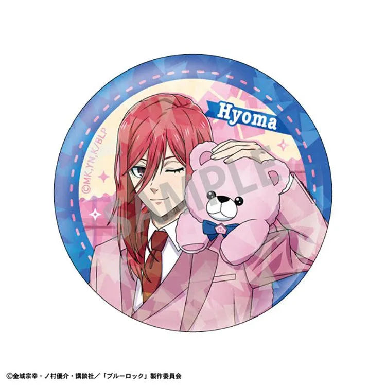 Blue Lock Anime Merch - Trading Hologram Tin Badge Teddy Bear Ver. (1 Random) - Doki Doki Land