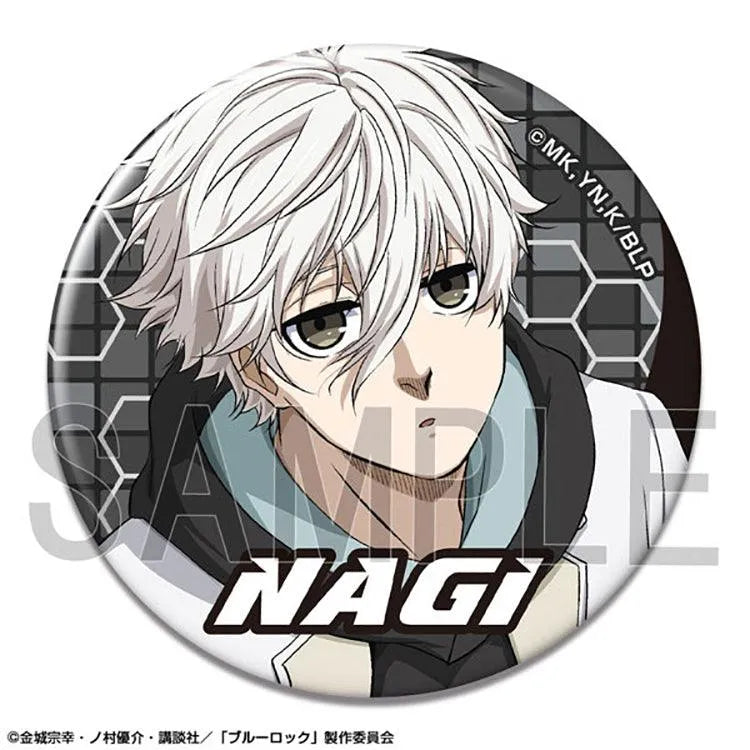 Blue Lock Anime Merch - Trading Tin Badge -EPISODE Nagi- Ver.(1 Random) - Doki Doki Land