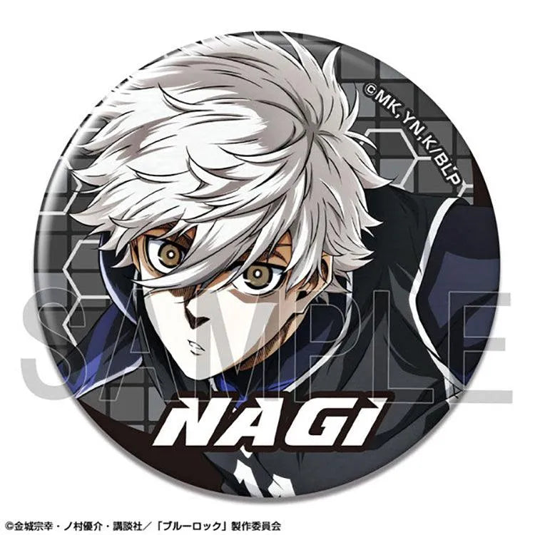 Blue Lock Anime Merch - Trading Tin Badge -EPISODE Nagi- Ver.(1 Random) - Doki Doki Land