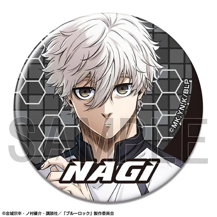 Blue Lock Anime Merch - Trading Tin Badge -EPISODE Nagi- Ver.(1 Random) - Doki Doki Land