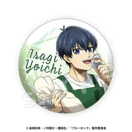 Blue Lock Anime Merch - Trading Tin Badge Sweets (1 Random) - Doki Doki Land