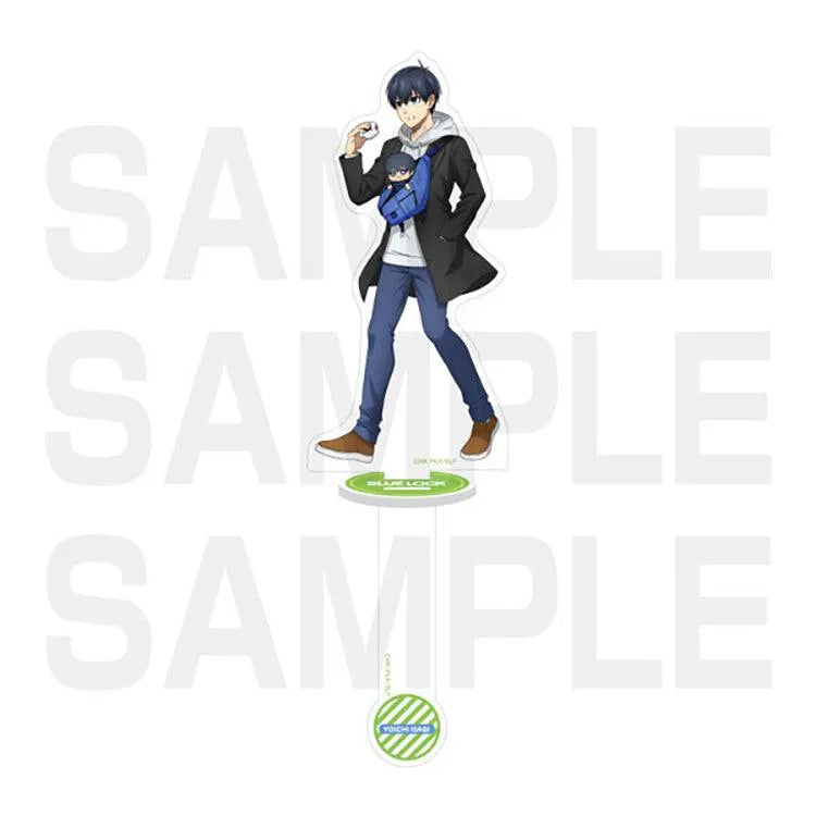 Blue Lock Anime Merch - Yoichi Isagi Props Walk & Eat Acrylic Stand - Doki Doki Land