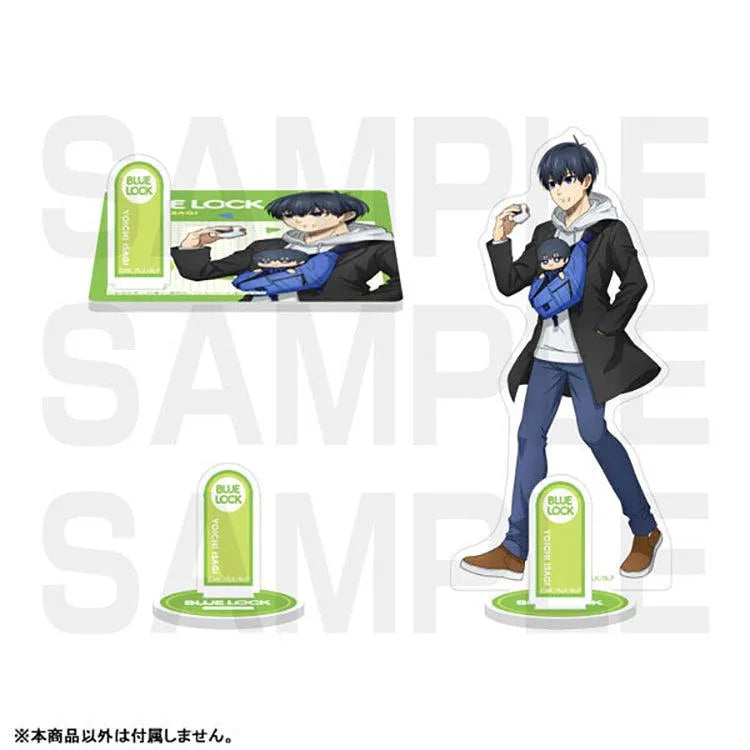 Blue Lock Anime Merch - Yoichi Isagi Props Walk & Eat Acrylic Stand - Doki Doki Land