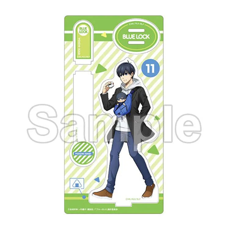 Blue Lock Anime Merch - Yoichi Isagi Props Walk & Eat Acrylic Stand - Doki Doki Land