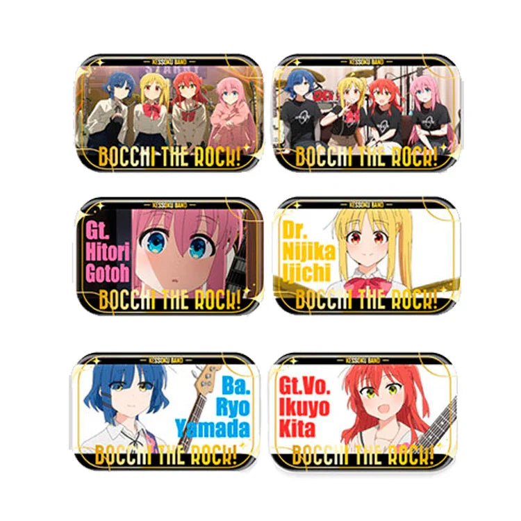 Bocchi The Rock! Foil Marukaku Tin Badge