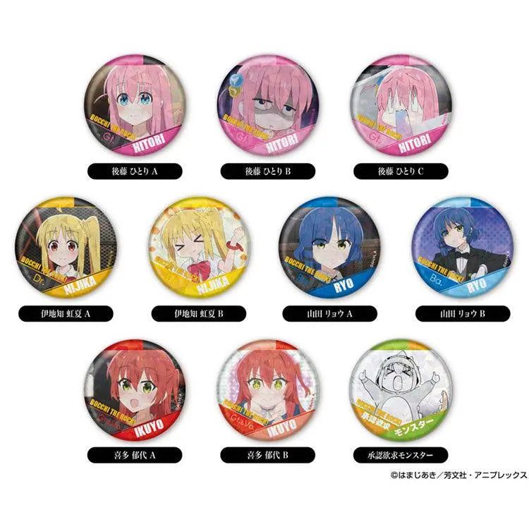 Bocchi The Rock! Anime Merch - Kiratto Can Badge (1 Random) - Doki Doki Land