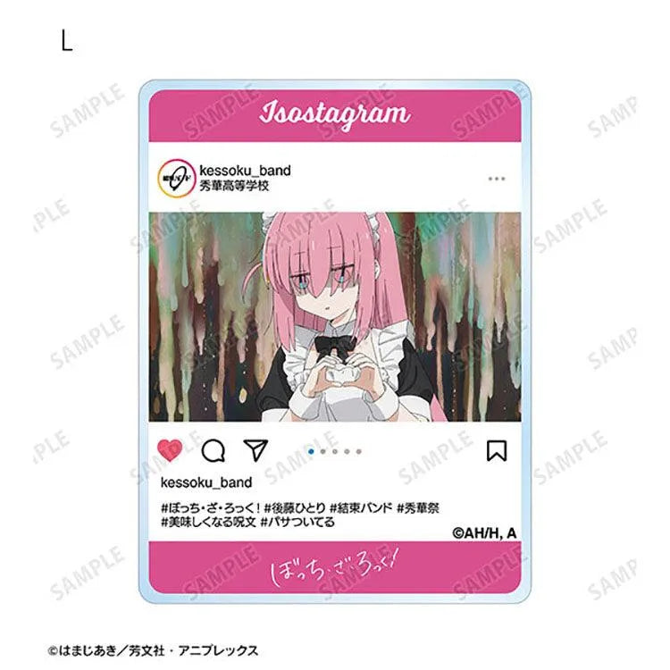 Bocchi The Rock! Anime Merch - Trading Acrylic Card - Doki Doki Land