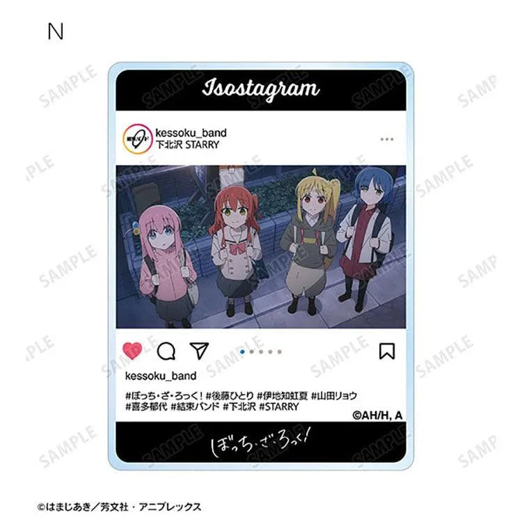Bocchi The Rock! Anime Merch - Trading Acrylic Card - Doki Doki Land