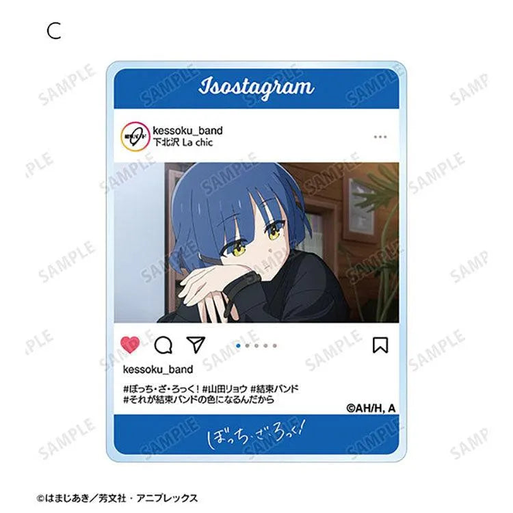 Bocchi The Rock! Anime Merch - Trading Acrylic Card - Doki Doki Land