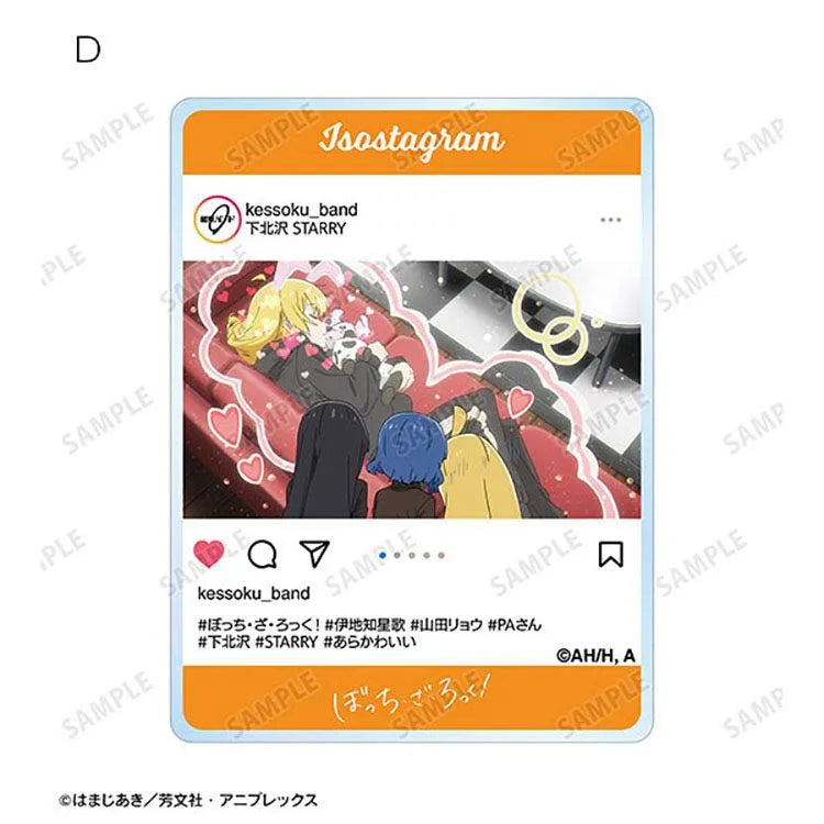 Bocchi The Rock! Anime Merch - Trading Acrylic Card - Doki Doki Land