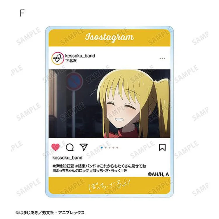 Bocchi The Rock! Anime Merch - Trading Acrylic Card - Doki Doki Land