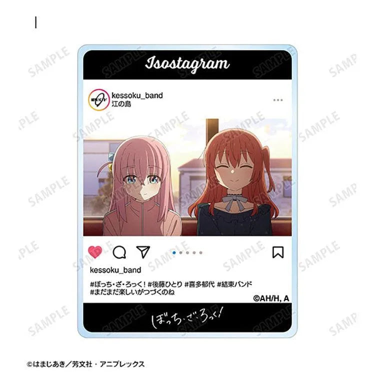 Bocchi The Rock! Anime Merch - Trading Acrylic Card - Doki Doki Land