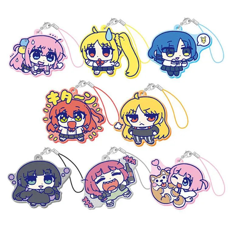 Bocchi The Rock! Anime Merch - Trading Rubber Strap (1 Random) - Doki Doki Land